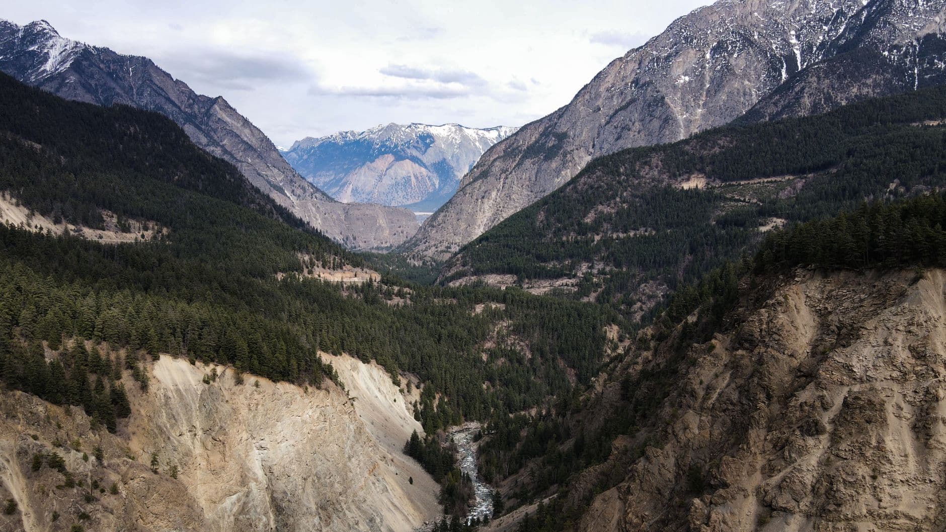 Licensed drone operator capturing aerial footage in Canada