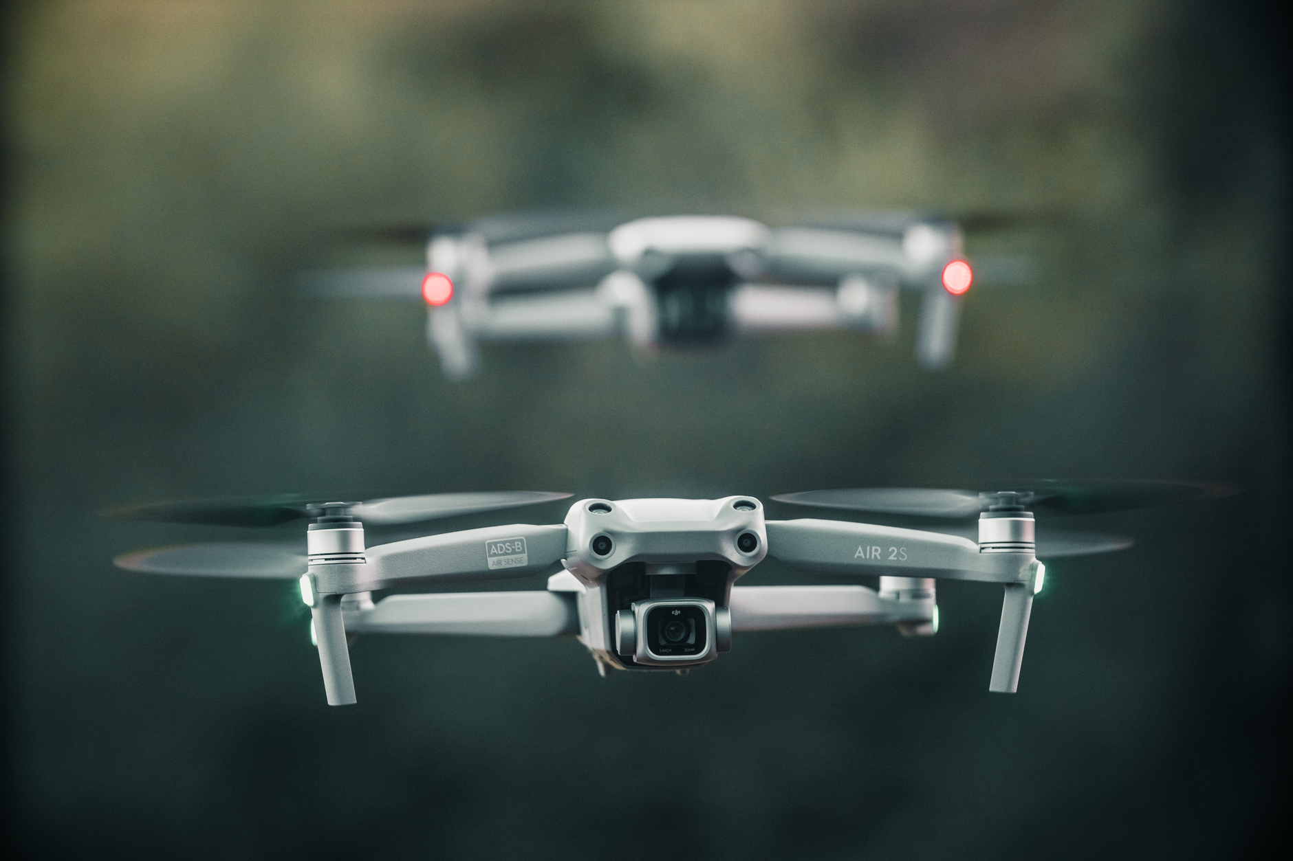 Aerial footage captured by a licensed drone operator in Canada
